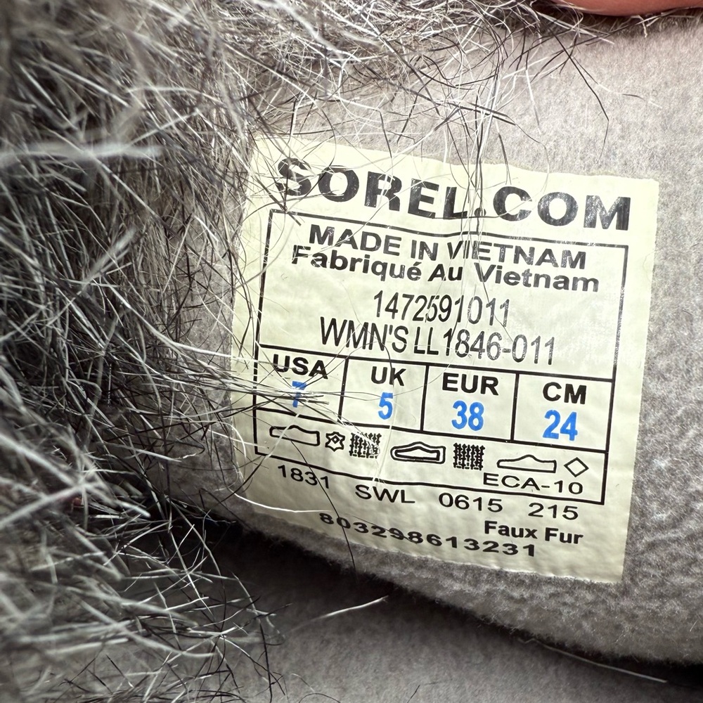SOREL Tofino II Faux Fur Lined Waterproof Boot (Women) Size 7 - Picture 7 of 16
